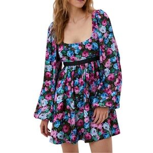 NWT For Love & Lemons Maggie Mini Dress